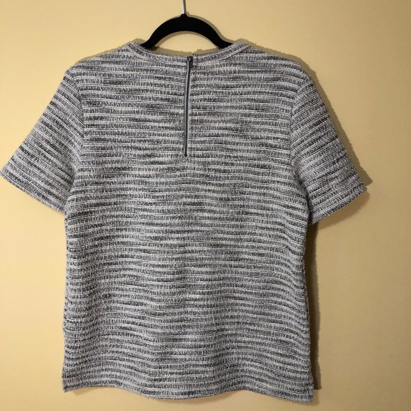 Anthropologie Postmark Tweed Style Blouse Medium - Picture 3 of 9